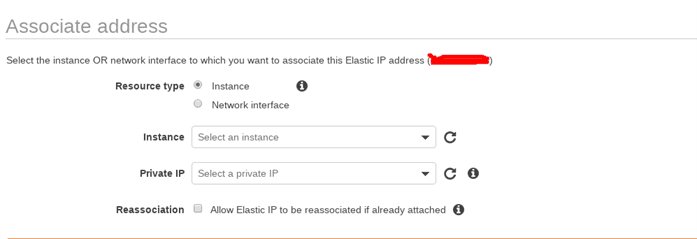 Associate Elastic Ip